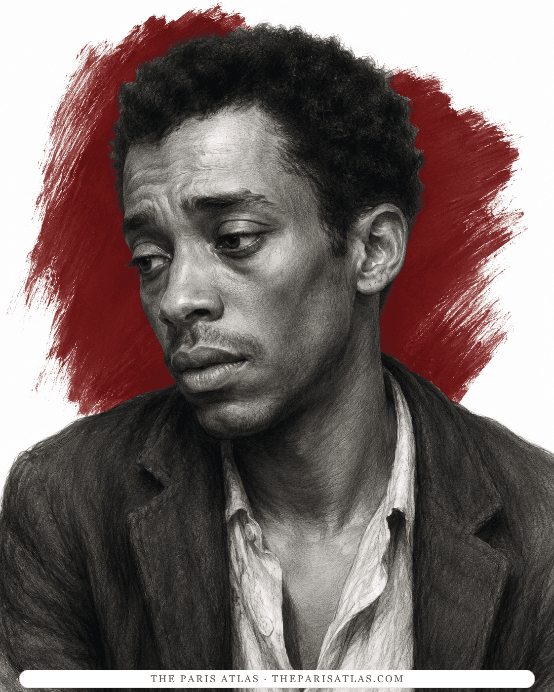 Illustrated portrait of Rufus Scott
