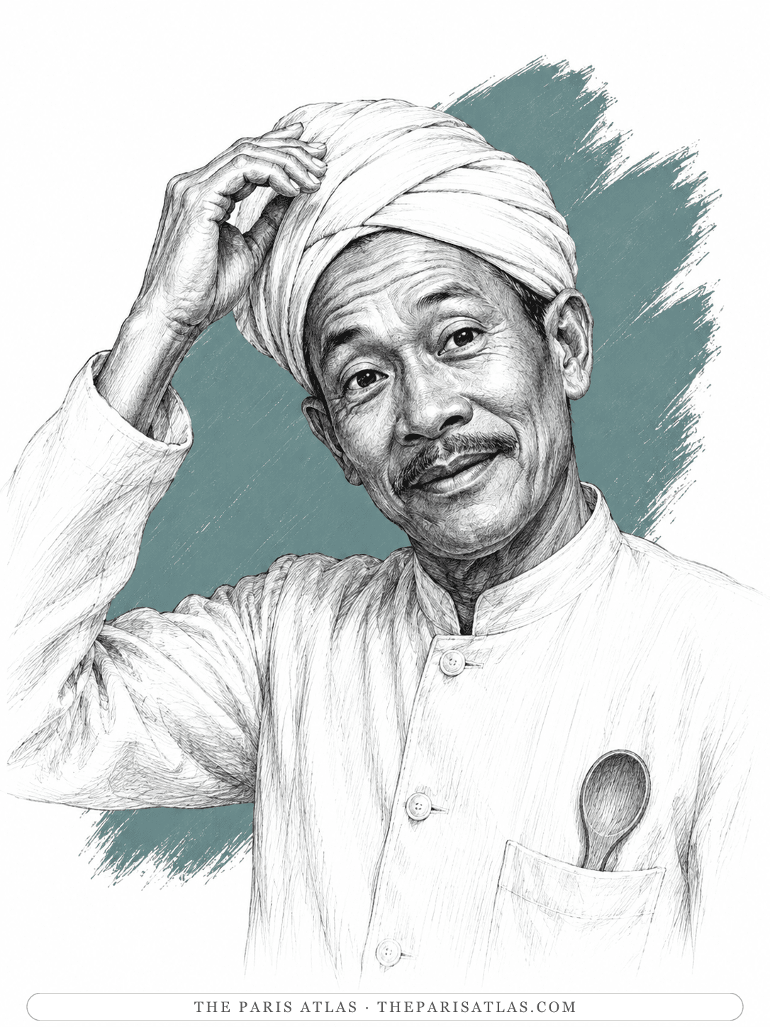 Illustrated portrait of Sammy