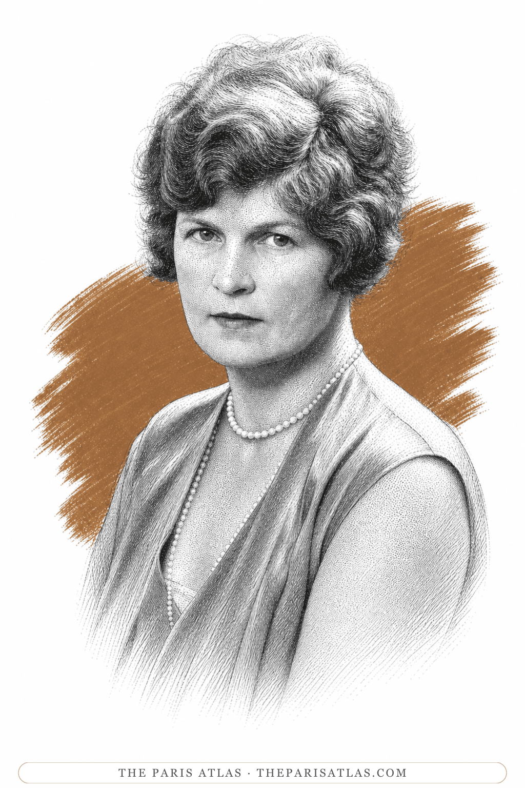 Illustrated portrait of Sara Murphy