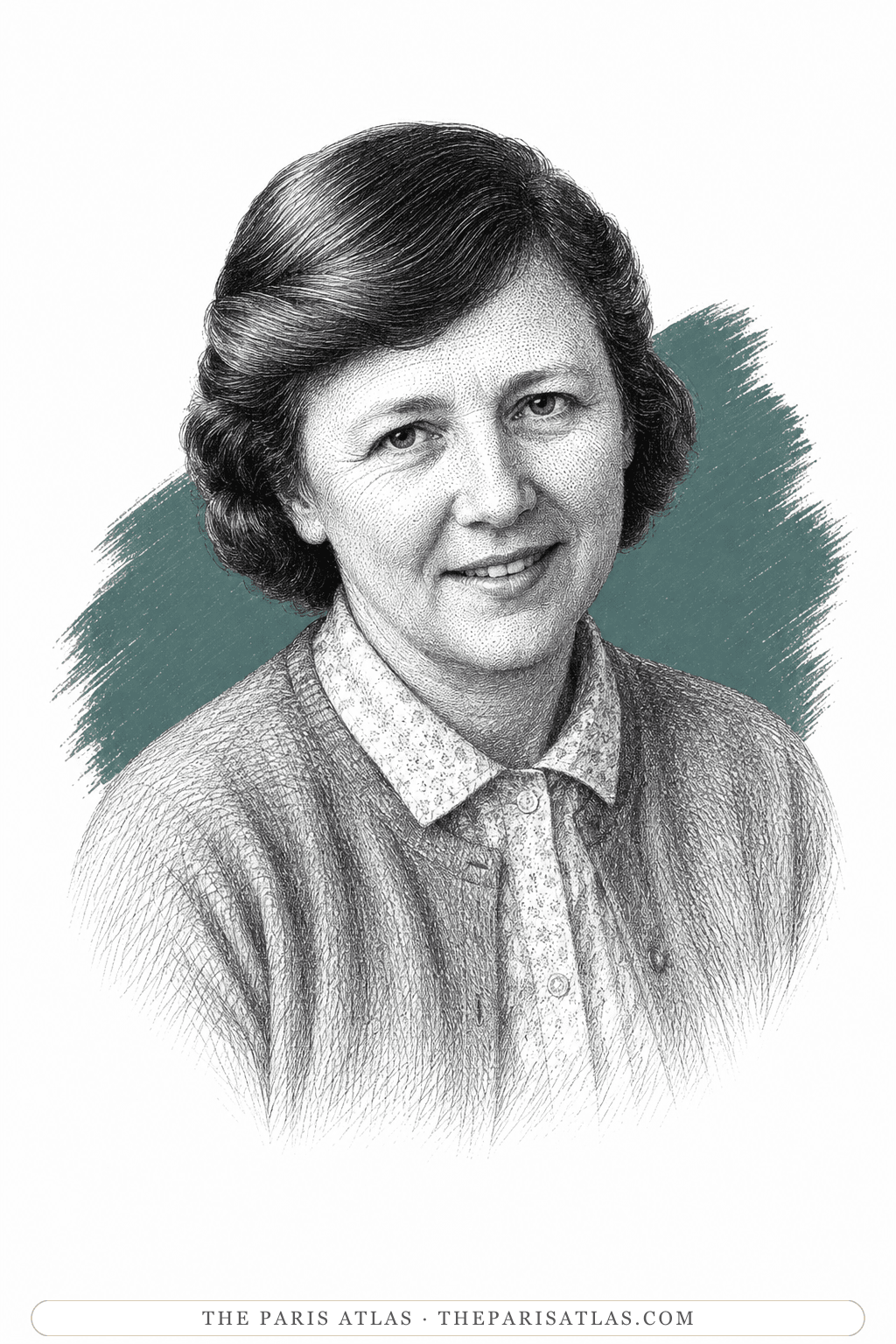 Illustrated portrait of Scottie Fitzgerald