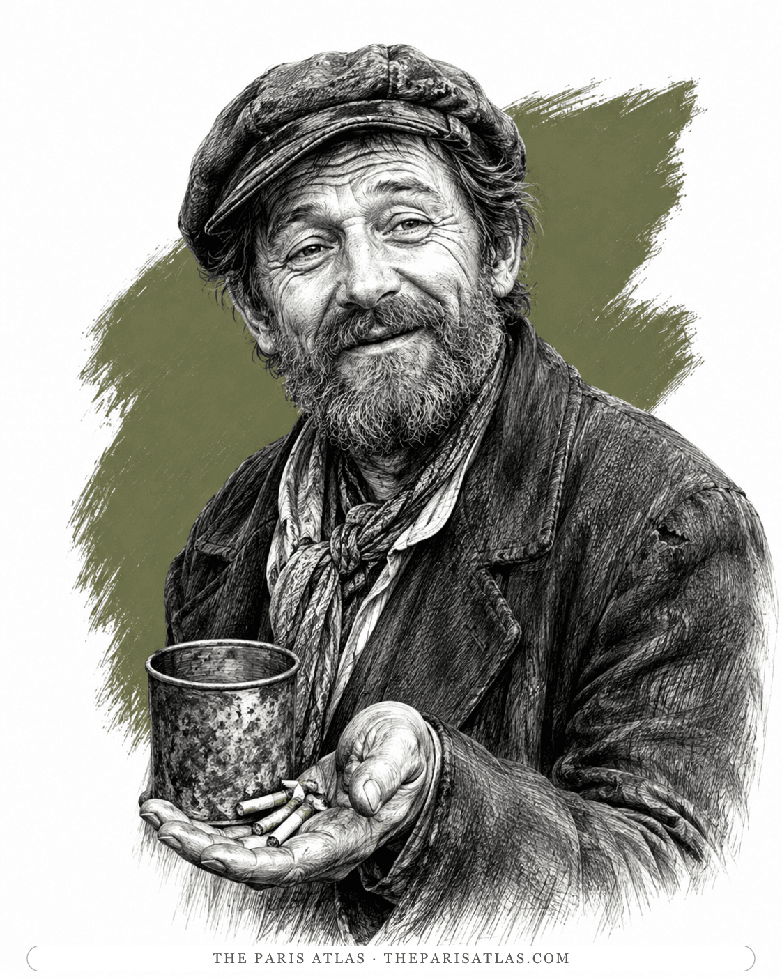 Illustrated portrait of Scotty