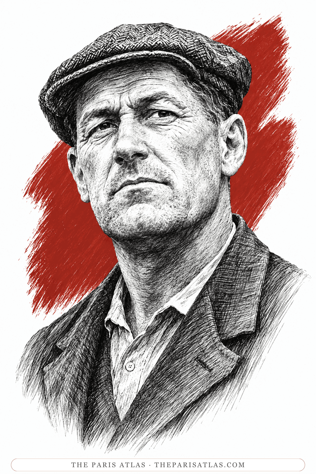 Illustrated portrait of The American missionary