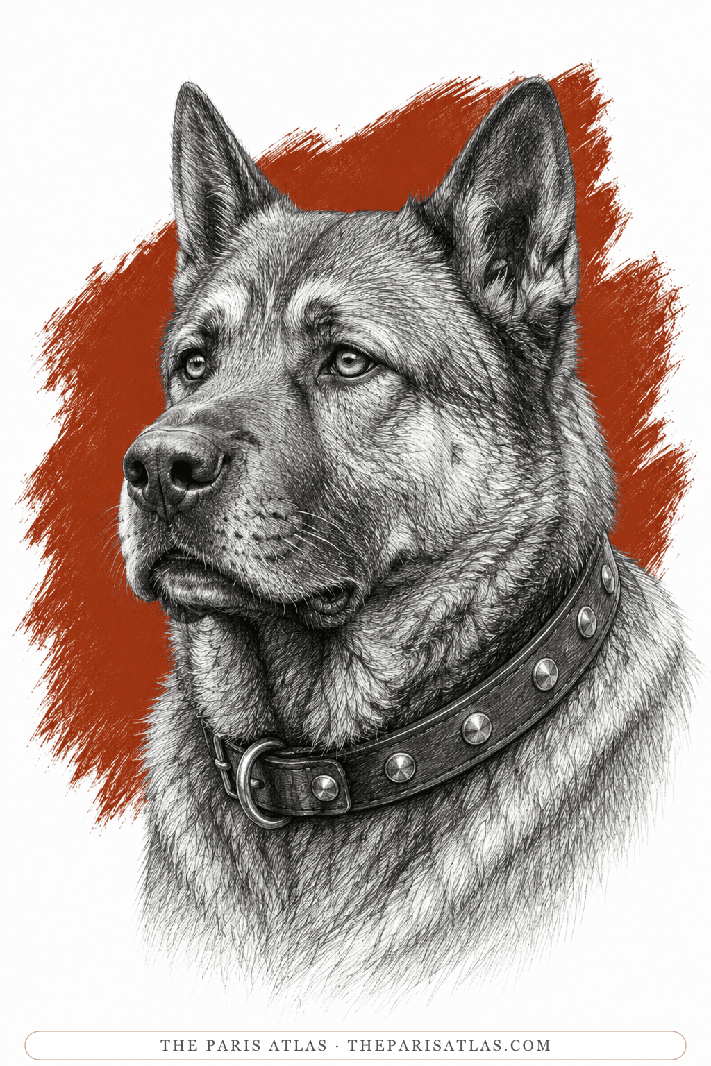 Illustrated portrait of The dogs