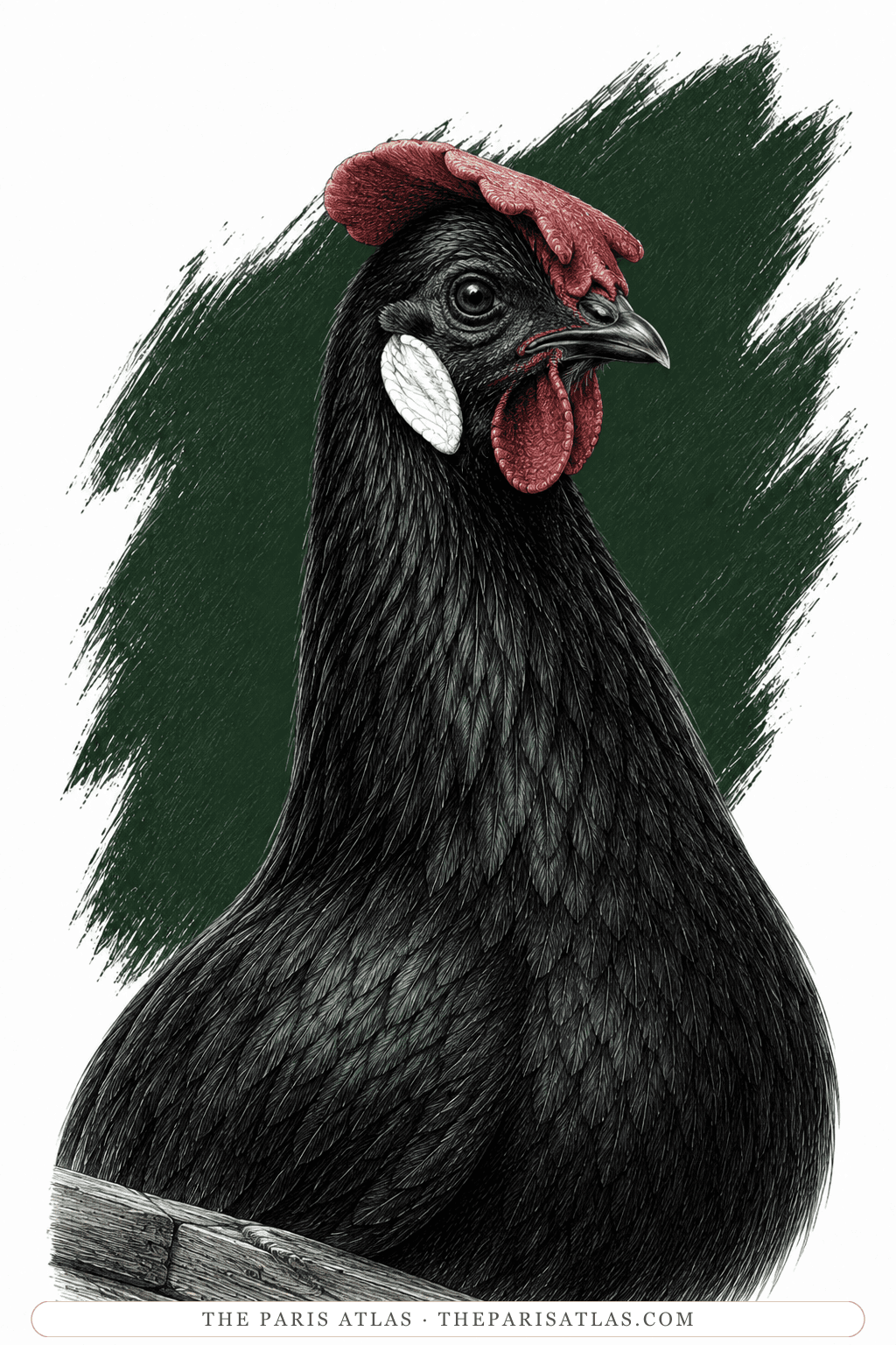 Illustrated portrait of The hens