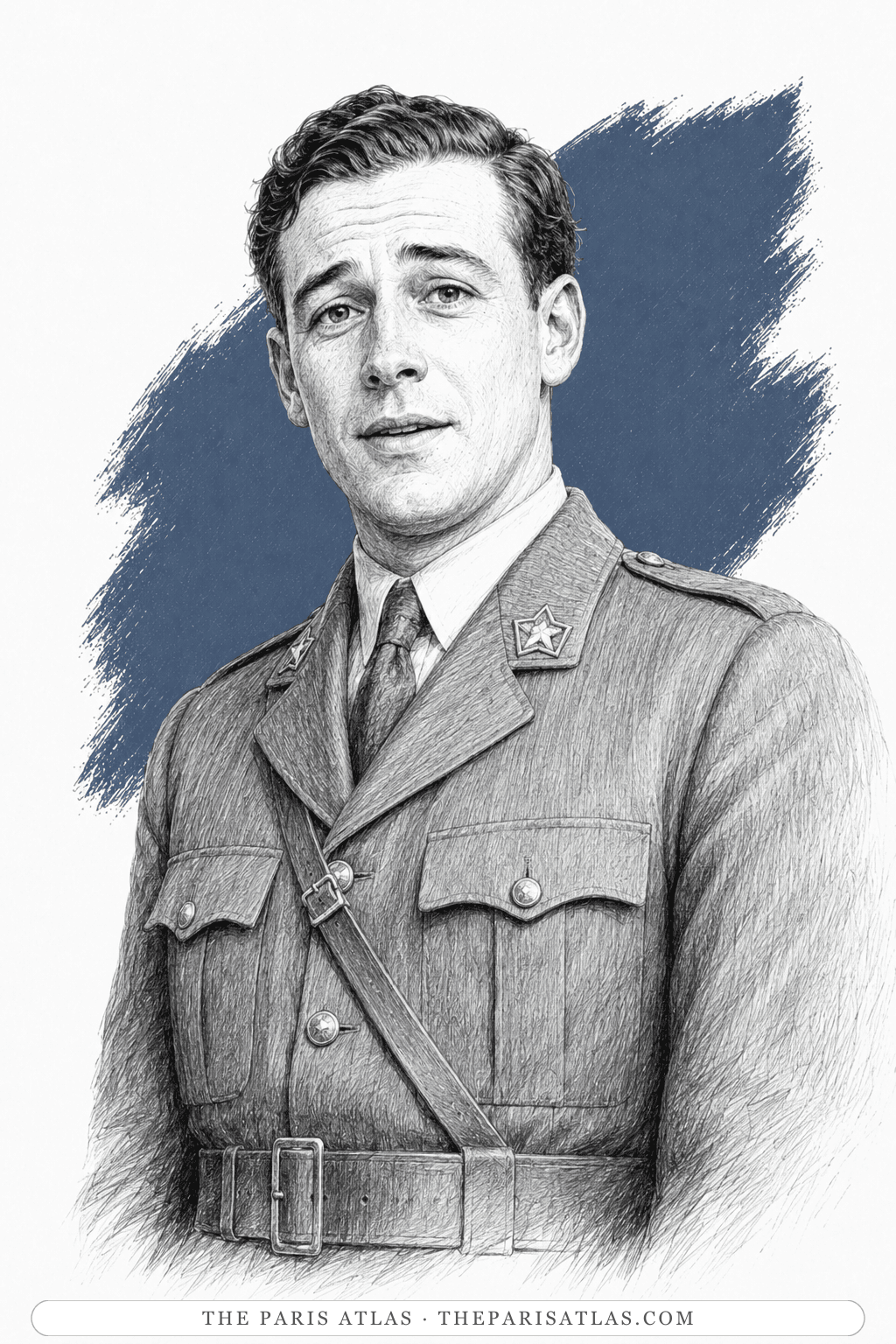 Illustrated portrait of The lieutenant at the Lenin Barracks