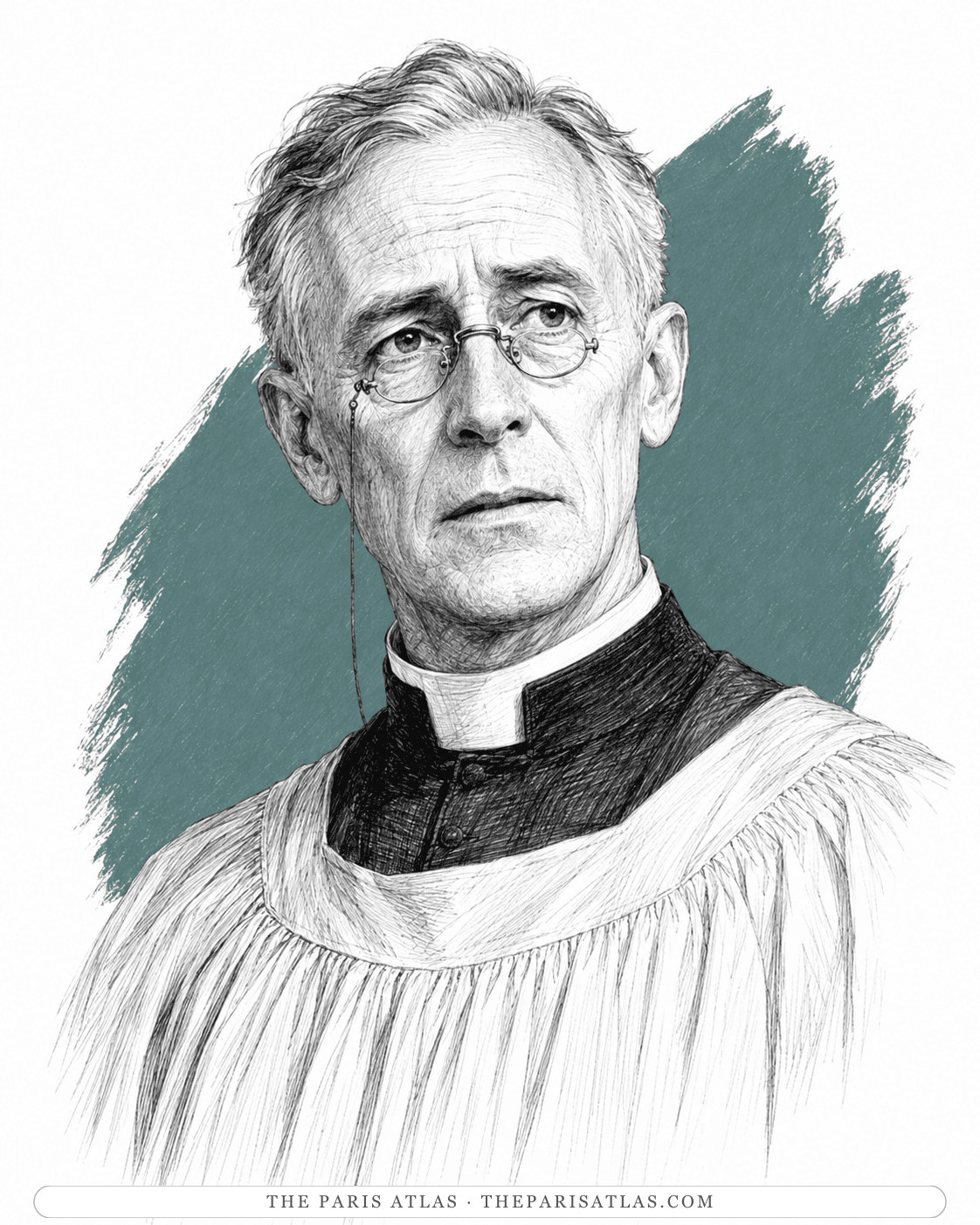 Illustrated portrait of The padre
