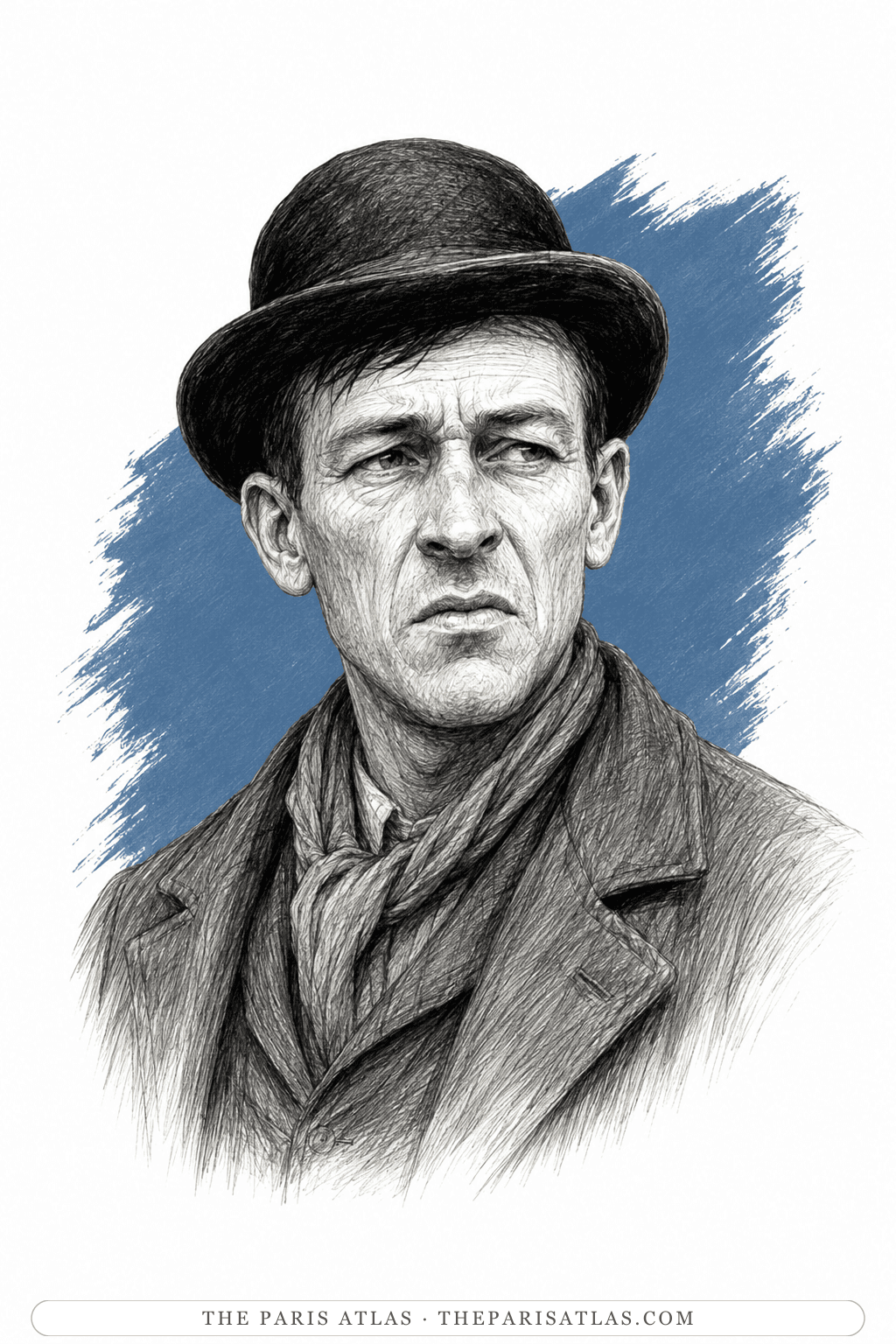 Illustrated portrait of The stevedore at Limehouse