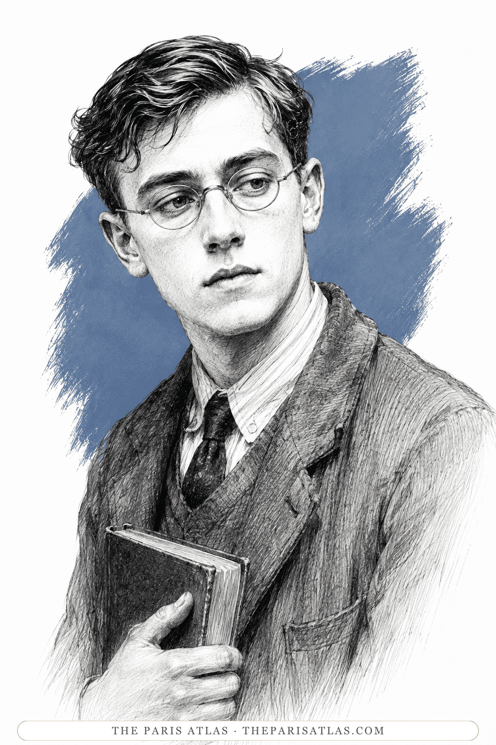 Illustrated portrait of Thomas Parke D'Invilliers