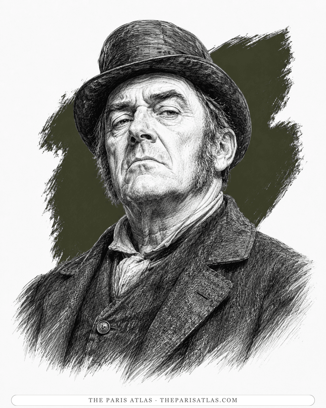 Illustrated portrait of The Tramp Major at Lower Binfield