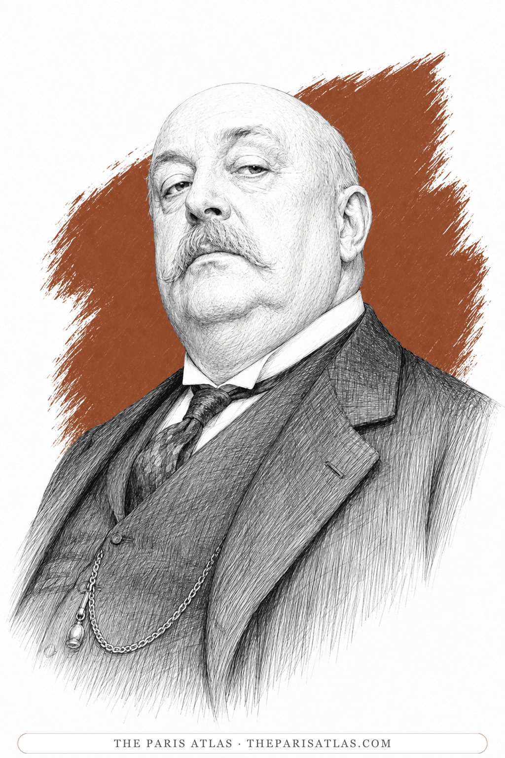 Illustrated portrait of Uncle Walter