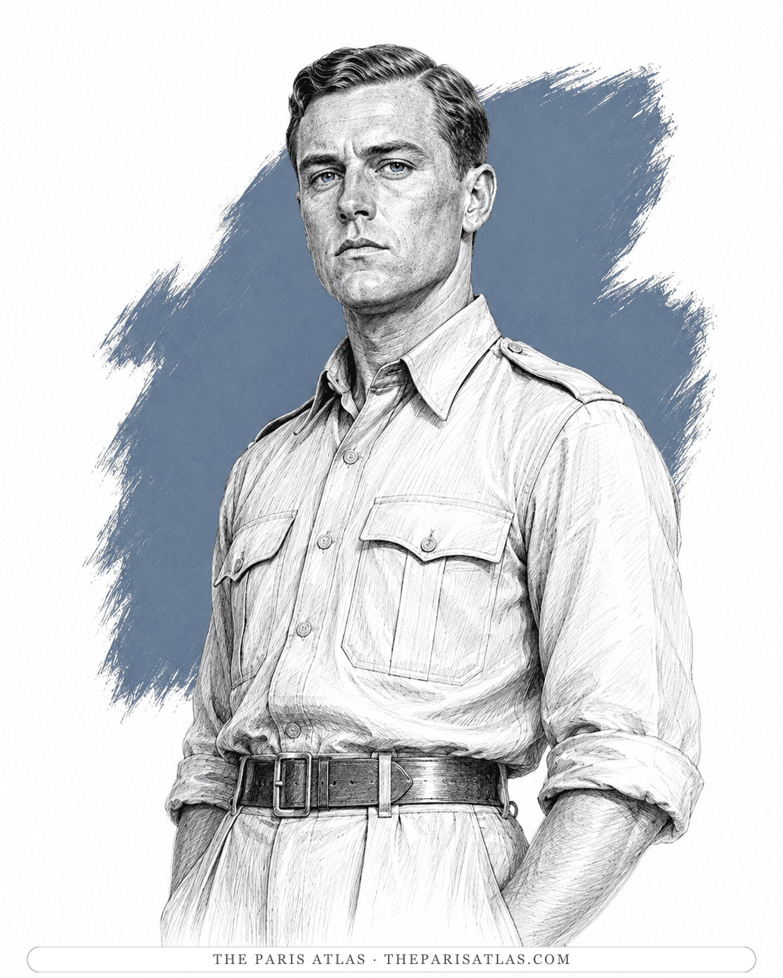 Illustrated portrait of Verrall