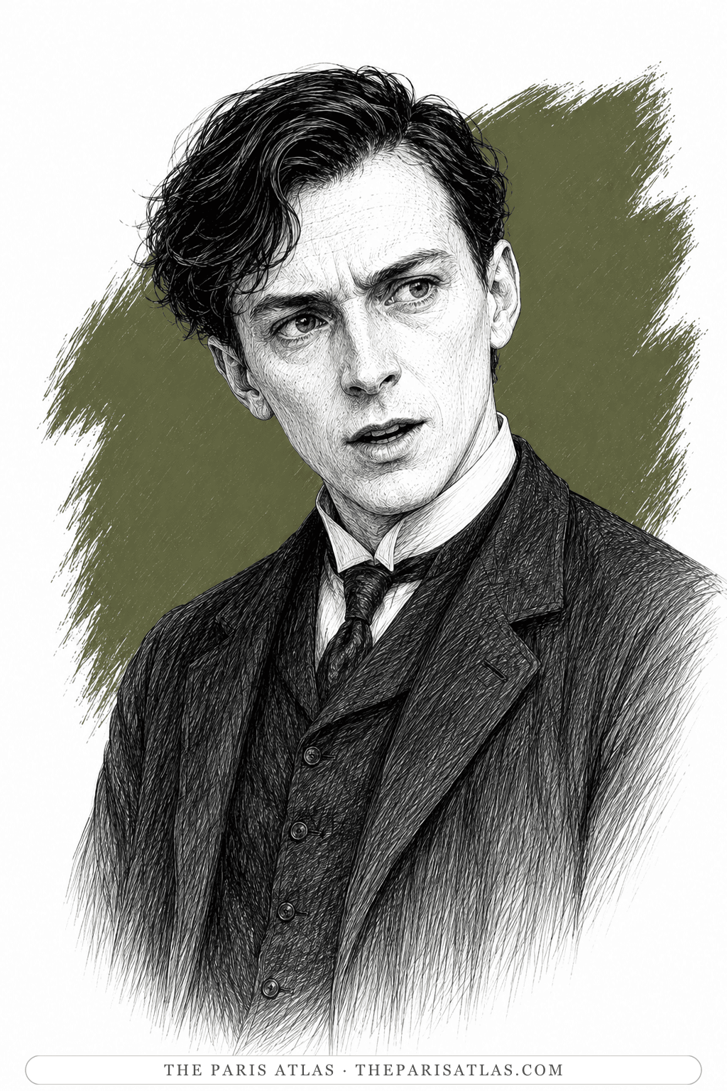 Illustrated portrait of Victor Stone