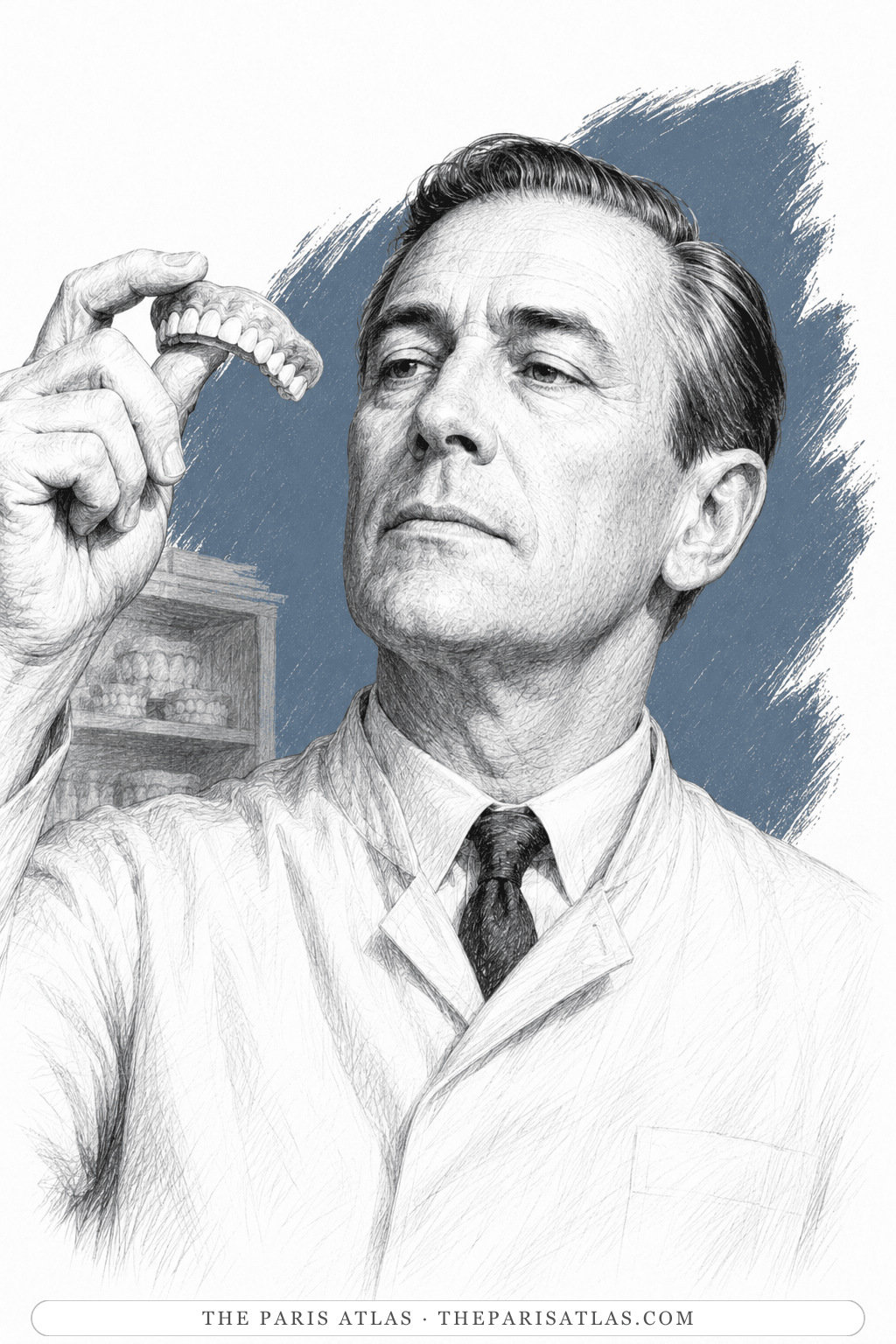 Illustrated portrait of Warner