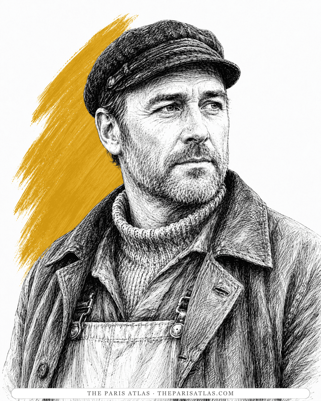 Illustrated portrait of Wilson-Harris